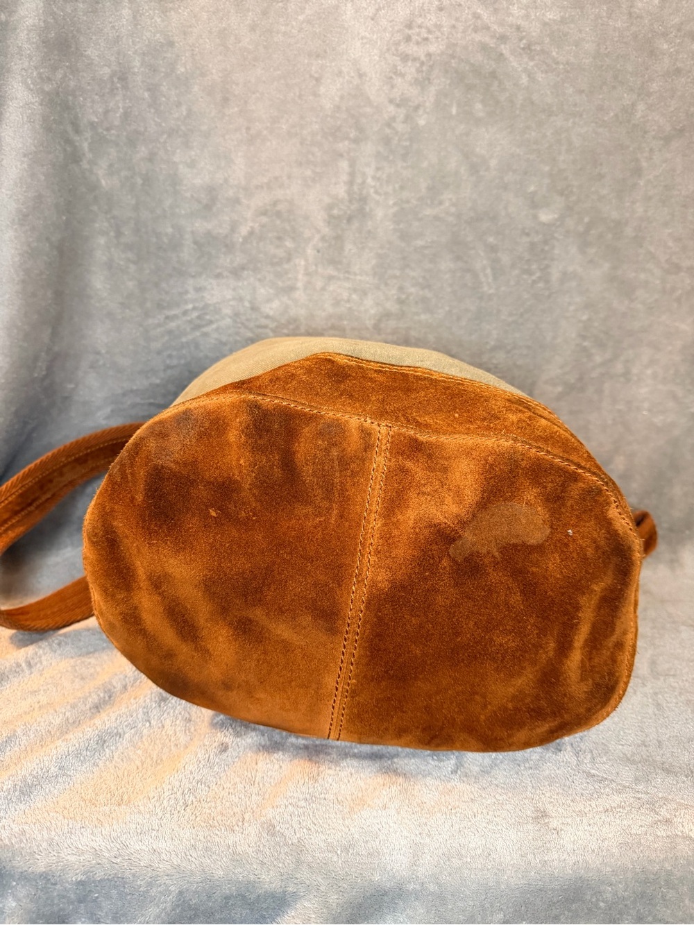 Lucky Brand Canvas Messenger Bag with Leather Trim - Picture 7 of 9